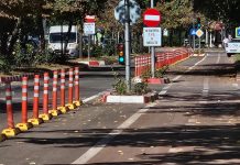 Piste de biciclete neconforme din Focșani, refăcute pe cheltuiala constructorilor
