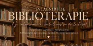 Biblioterapia revine la Biblioteca Județeană Vrancea. Întâlnire pe 17 septembrie, la Focșani
