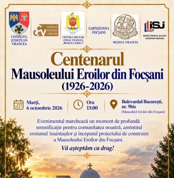 100 de ani de la începerea construirii Mausoleului Eroilor din Focșani