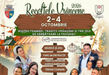 „Recoltele vrâncene 2026” are loc între 2 și 4 octombrie la Târgul Obor din Focșani