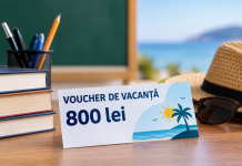 Angajații din învățământ pot primi vouchere de vacanță de 800 de lei