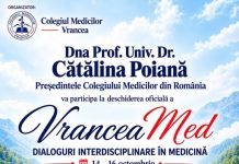 VranceaMed 2026 aduce medicii la Focșani între 14 și 16 octombrie