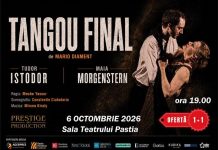 Promoție 1+1 la „Tangou final”, cu Maia Morgenstern și Tudor Aaron Istodor, la Focșani