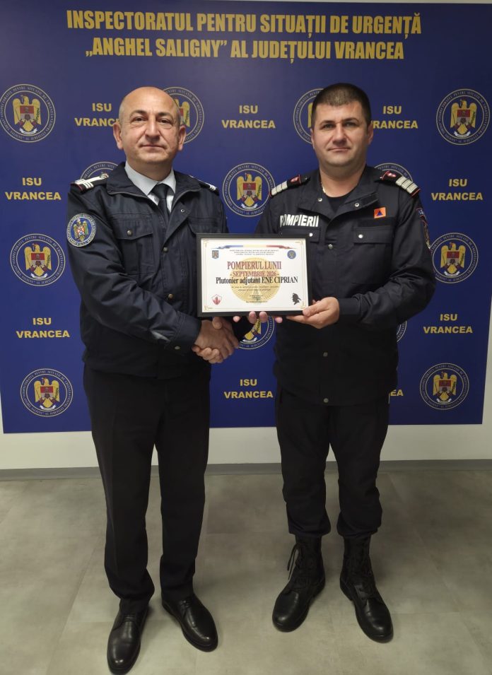 Ciprian Ene pompierul lunii septembrie (1)
