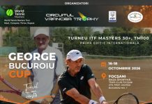 Cupa „George Bucuroiu” la tenis devine turneu internațional ITF la Focșani