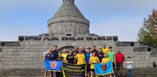 Ștafeta Invictus a plecat din Focșani spre Bârlad, cu opriri la monumentele eroilor