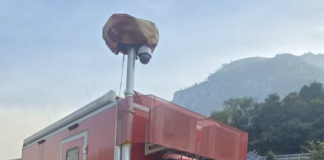 Doi pompieri din Vrancea intervin la incendiul din Parcul Național Domogled – Valea Cernei