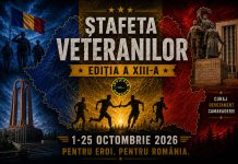 Ștafeta Veteranilor Invictus ajunge sâmbătă la Focșani
