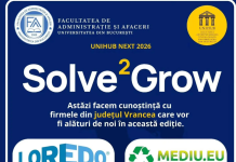 15 studenți din Focșani caută soluții pentru problemele a trei firme, în cadrul unui program al Universității din București