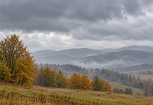 ANM anunță ploi peste normal în estul țării. Prognoza meteo până la jumătatea lunii noiembrie